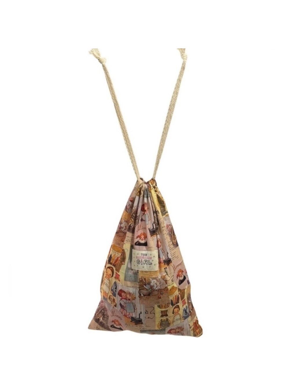 Drawstring Cloth Mini Backpack Stylish Fun